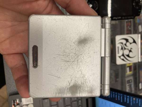 Gameboy Advance SP 001(silver) inkl. oplader #1 - Image 3