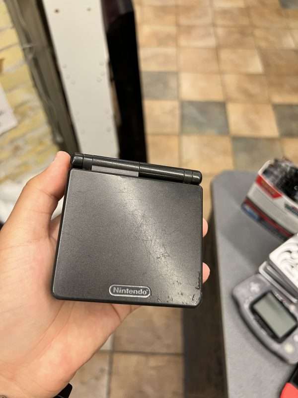 Gameboy Advance SP 001(Onyx Black (sort) inkl. oplader #1 - Image 3