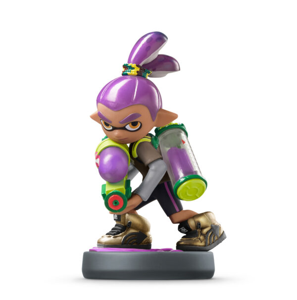 Splatoon: Inkling Boy(purple) (kun figur)(Amiibo)