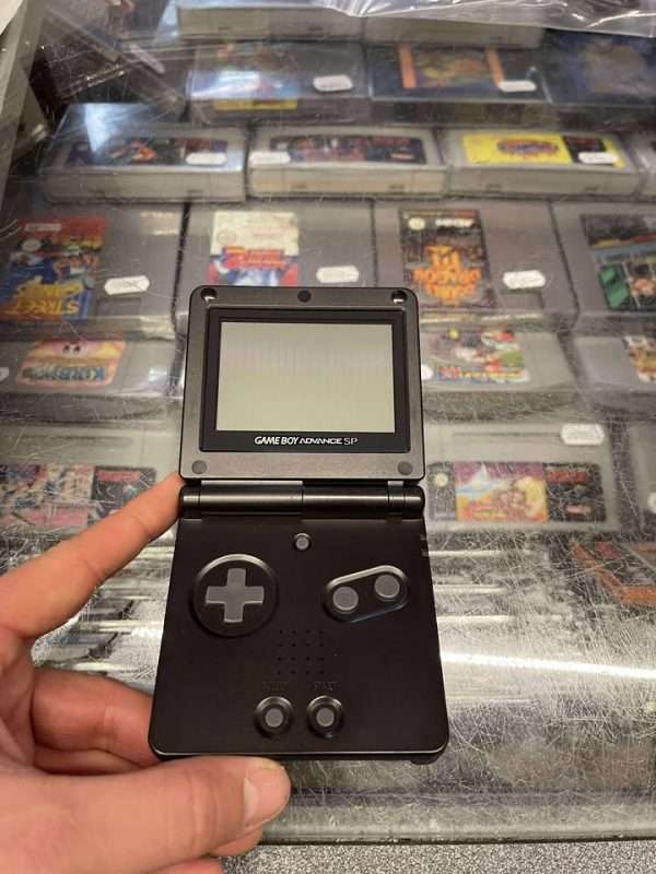 Gameboy Advance SP 001(Onyx Black (sort) inkl. oplader #1 - Billede 4