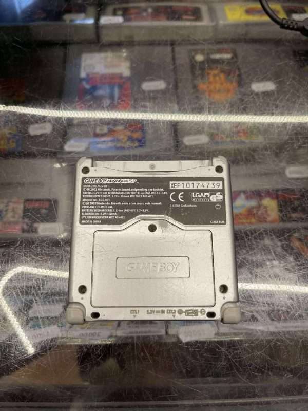 Gameboy Advance SP 001(silver) inkl. oplader #1 - Billede 4