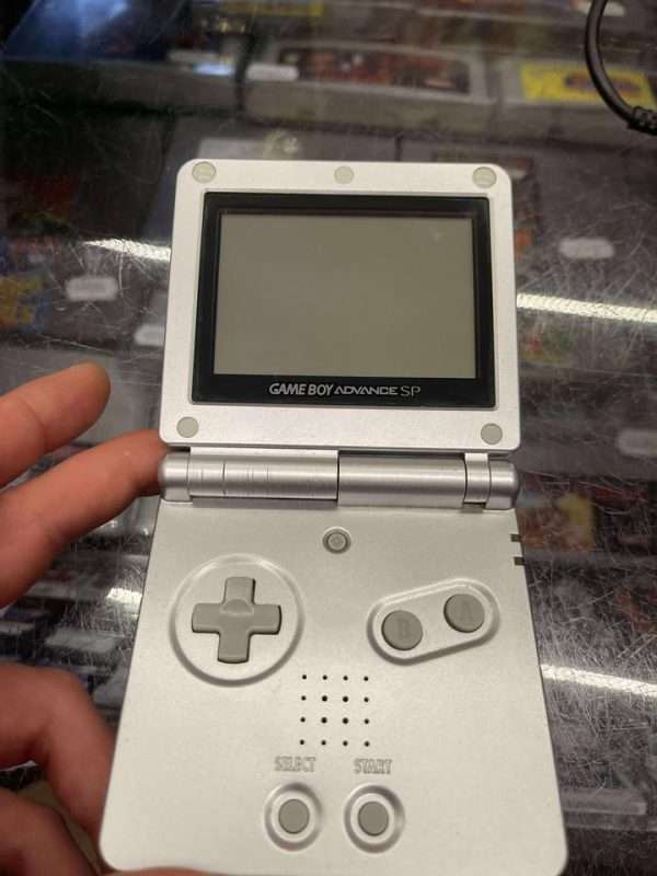 Gameboy Advance SP 001(silver) inkl. oplader #1 - Billede 2