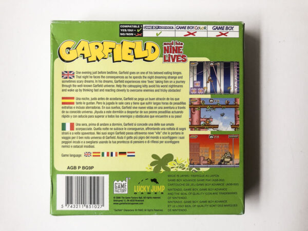 Garfield and his Nine Lives(GB Advance: Spil i original emballage) - Image 5