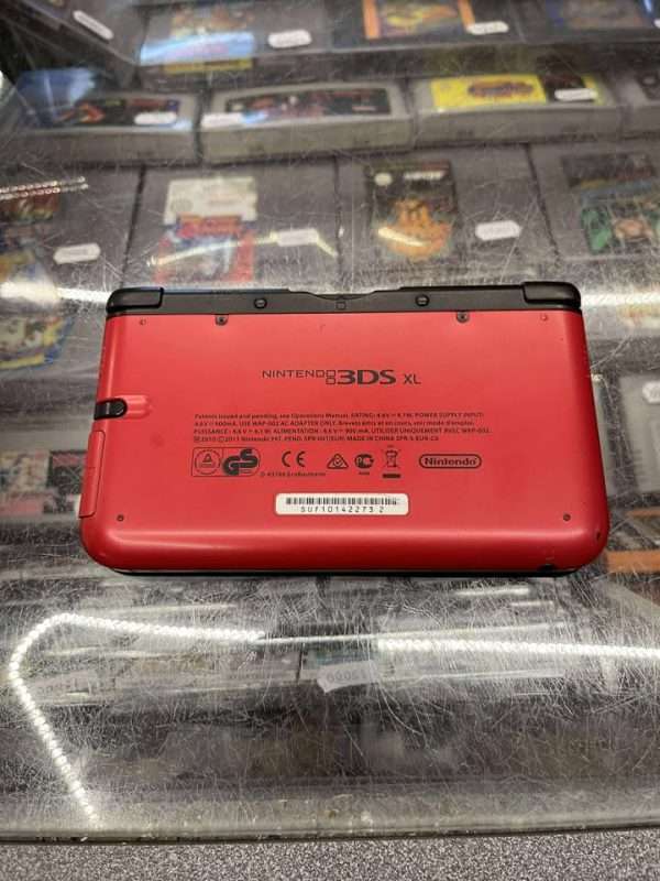 3DS XL: Metallic Red inkl. oplader #1 - Billede 3