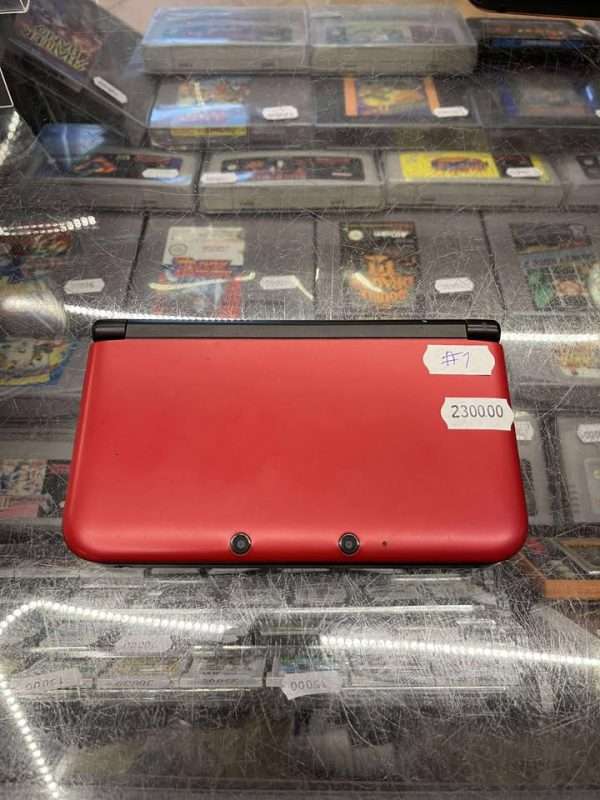 3DS XL: Metallic Red inkl. oplader #1 - Billede 4