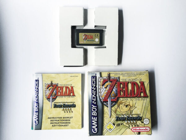 The Legend of Zelda: A Link to the Past: Four Swords(GB Advance: Spil i original emballage)