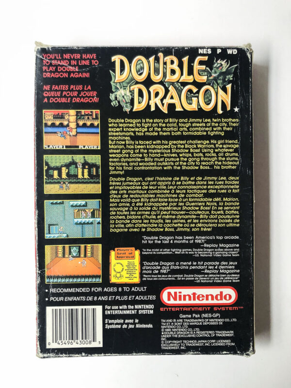 Double Dragon(NES: Spil i original emballage) - Image 9