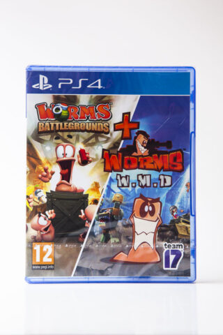 Worms Battlegrounds + Worms W.M.D.(PS4 Ny)
