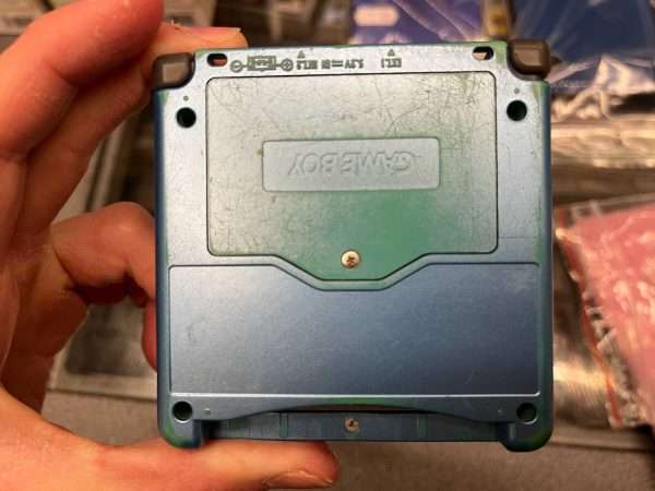 Gameboy Advance SP 101: Surf Blue inkl. oplader #1 - Image 4