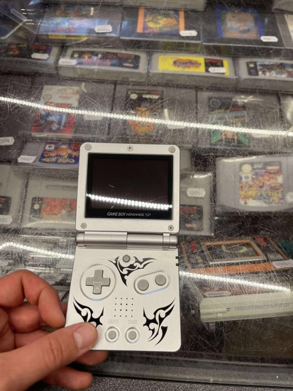 Gameboy Advance SP 101: Tribal inkl. oplader #1 - se billeder - Billede 4