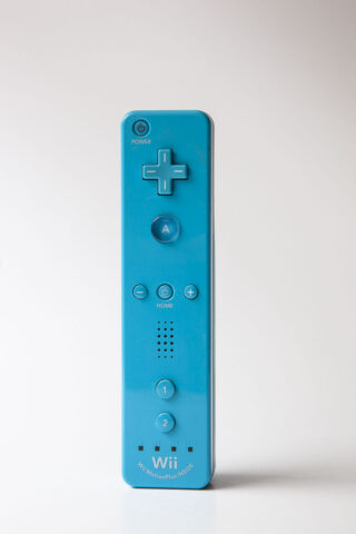Wiimote inkl motion plus: Blå