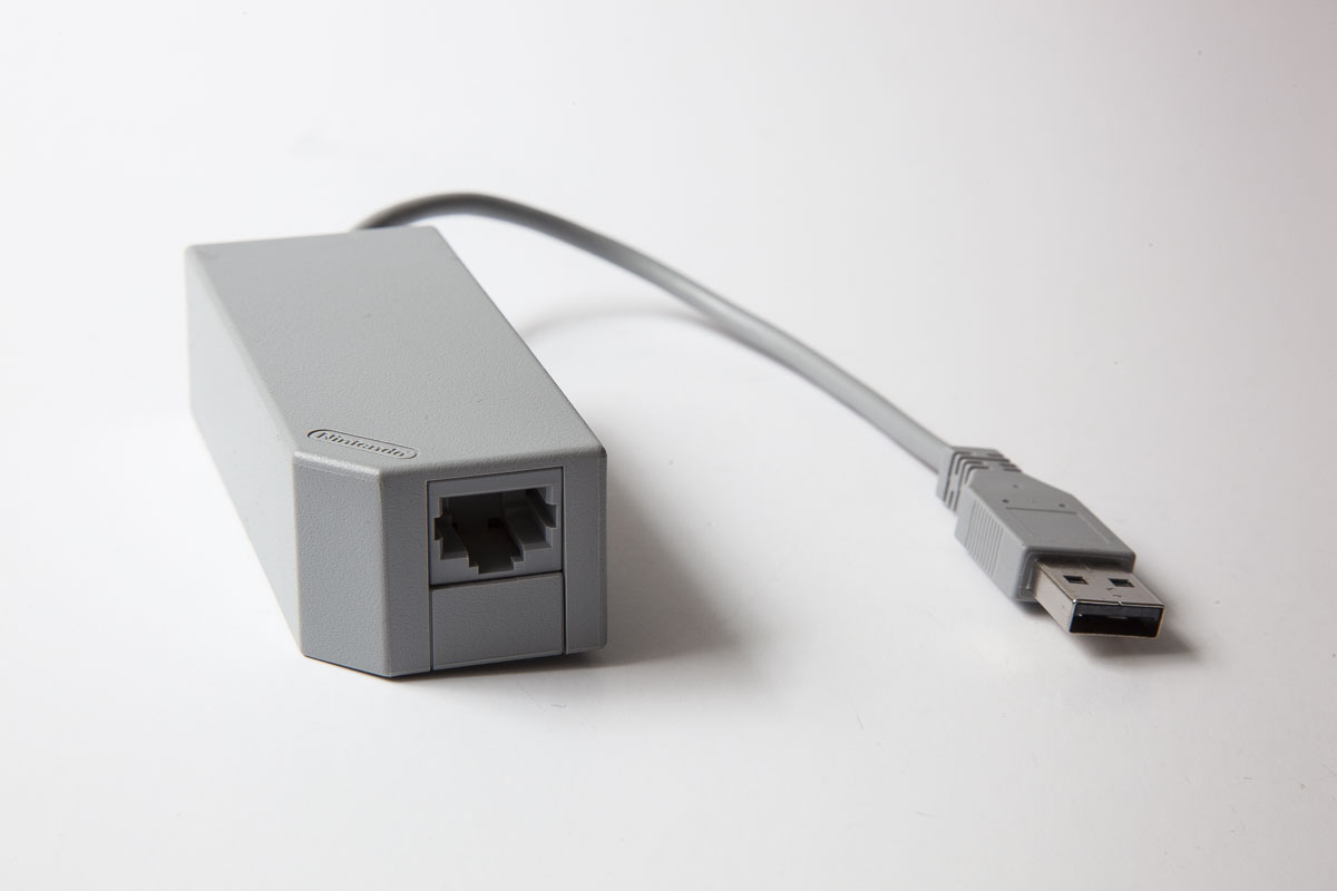 LAN Adapter Wii Nintendopusheren