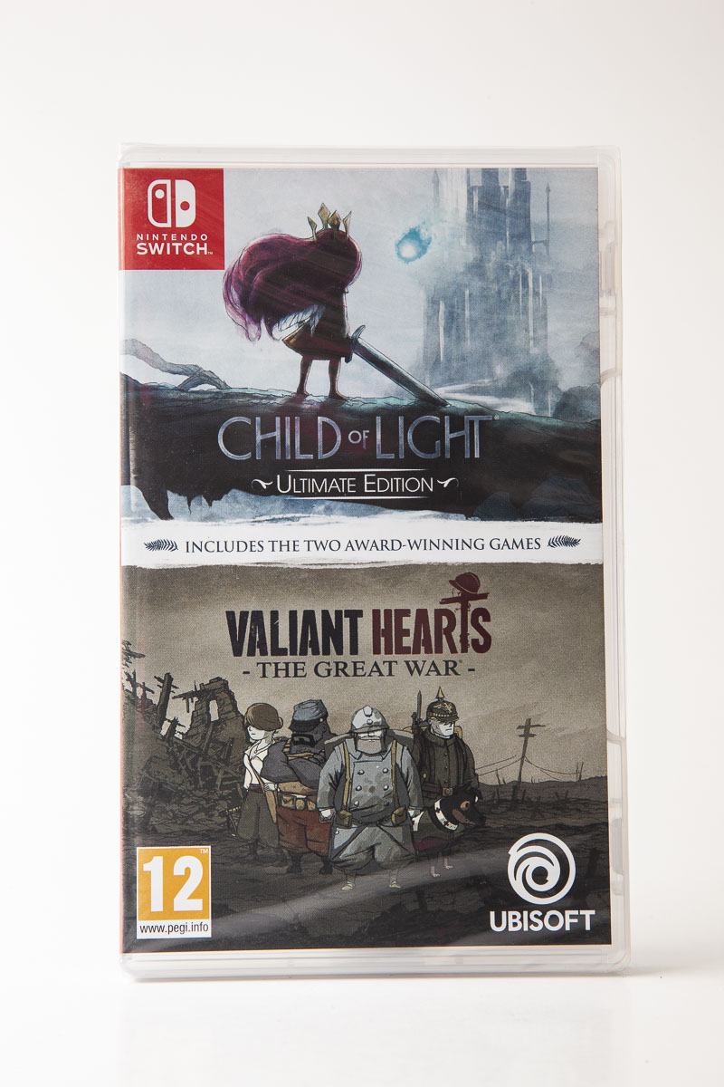 Child of Light Ultimate Edition + Valiant Hearts: The Great War(Switch: Brugt)