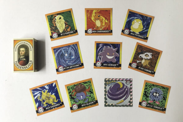 Pokémon-stickers fra 1999(Andet) - Image 2