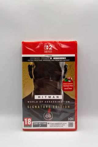 Hitman World of Assassination (Signature Edition)(Game Key Card)(Switch 2 Ny)