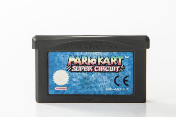 Mario Kart: Super Circuit(grim label)(GB Advance)