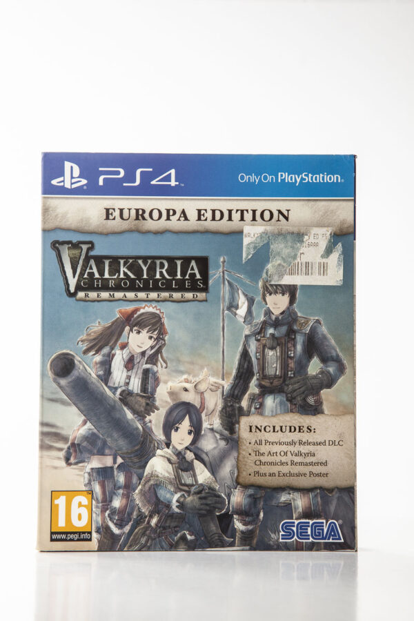 Valkyria Chronicles Remastered: Europa Edition(PS4 brugt)