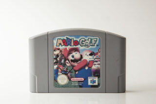 Mario Golf(N64: Løse spil) (Grim label)