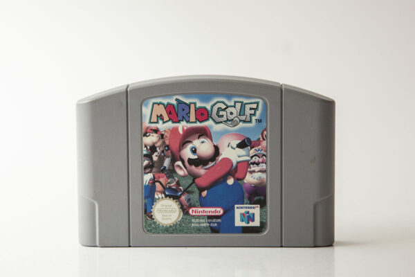 Mario Golf(N64: Løse spil) (Grim label)