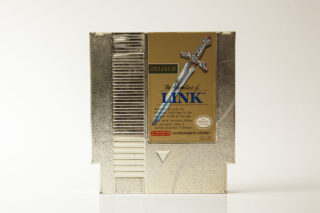 Zelda II: The Adventure of Link(fransk label. Engelsk ingame)(NES: Løse spil)