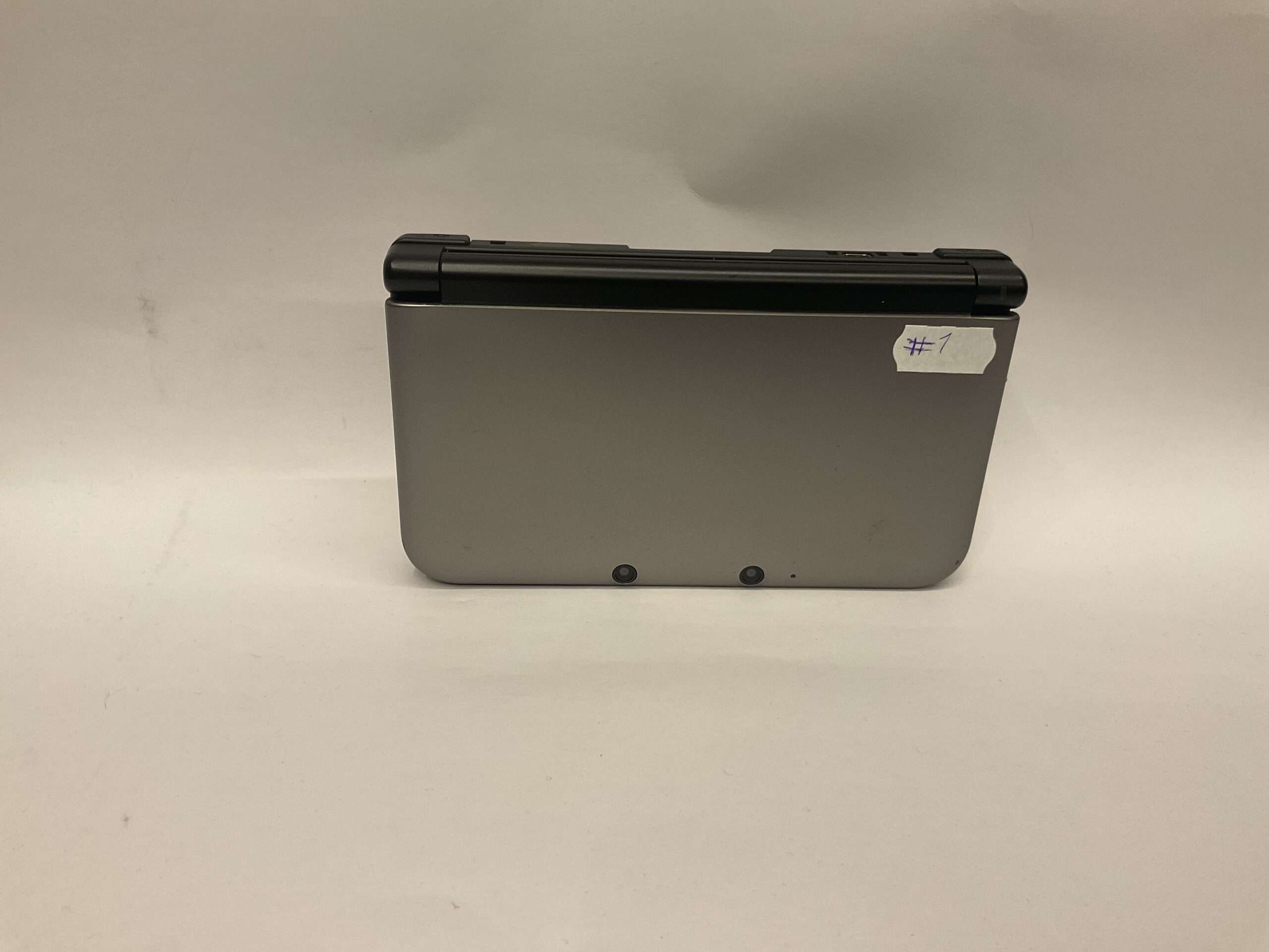 3DS XL: Metallic Grey inkl. oplader #1 - Billede 2
