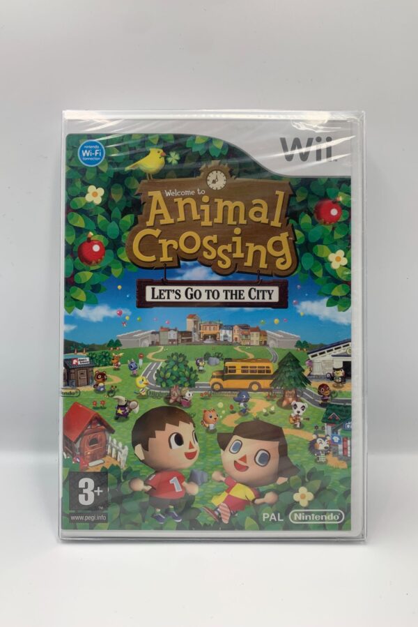 Animal Crossing: Let's Go to the City(sealed)(Wii)