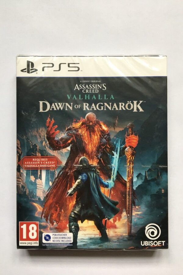 Assassin's Creed: Valhalla Dawn of Ragnarök(kun kode til Dawn of Ragnarök)(PS5: Brugt)