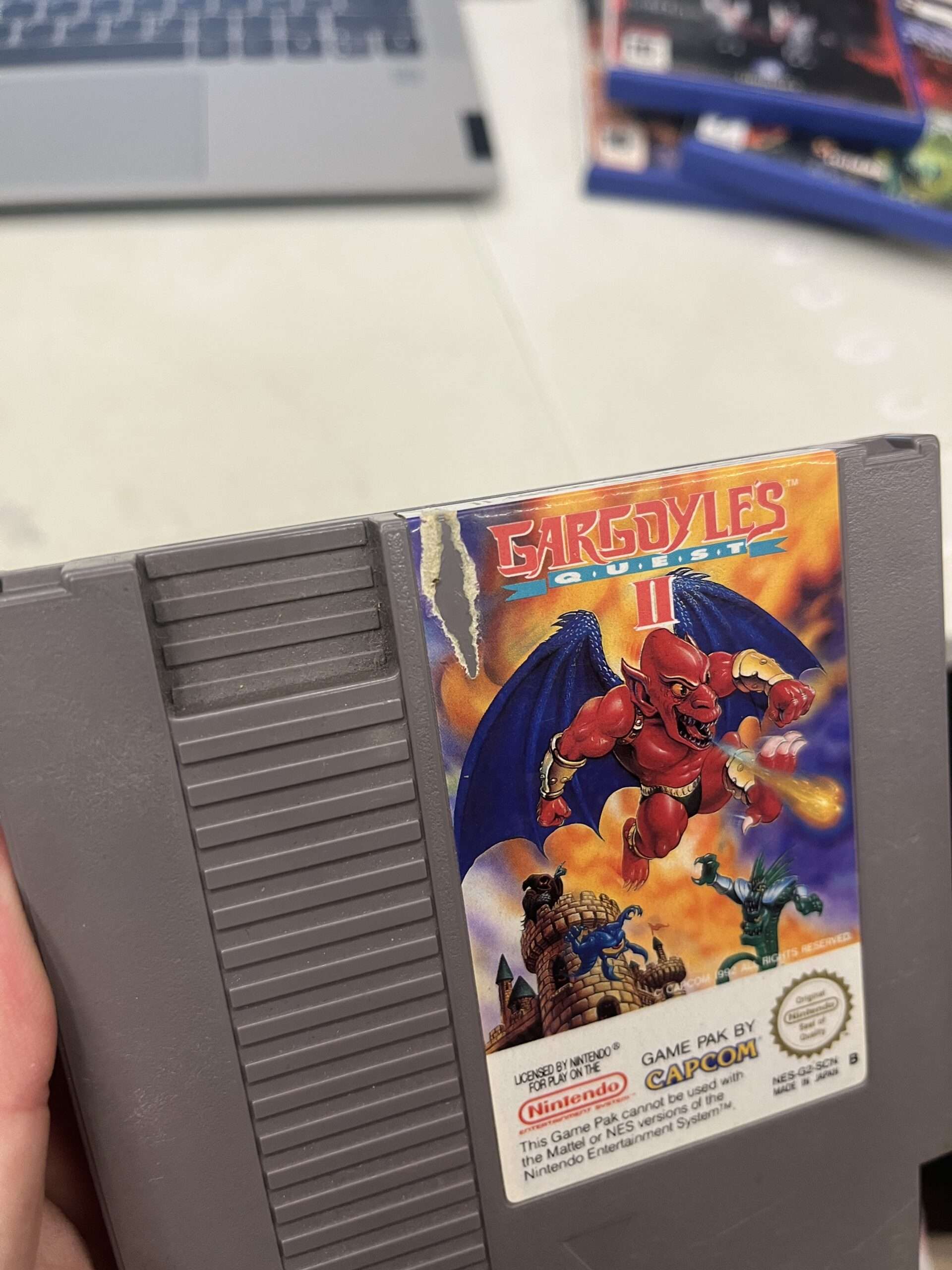 Gargoyle's Quest II(NES: Løse spil) - se billeder - Billede 2