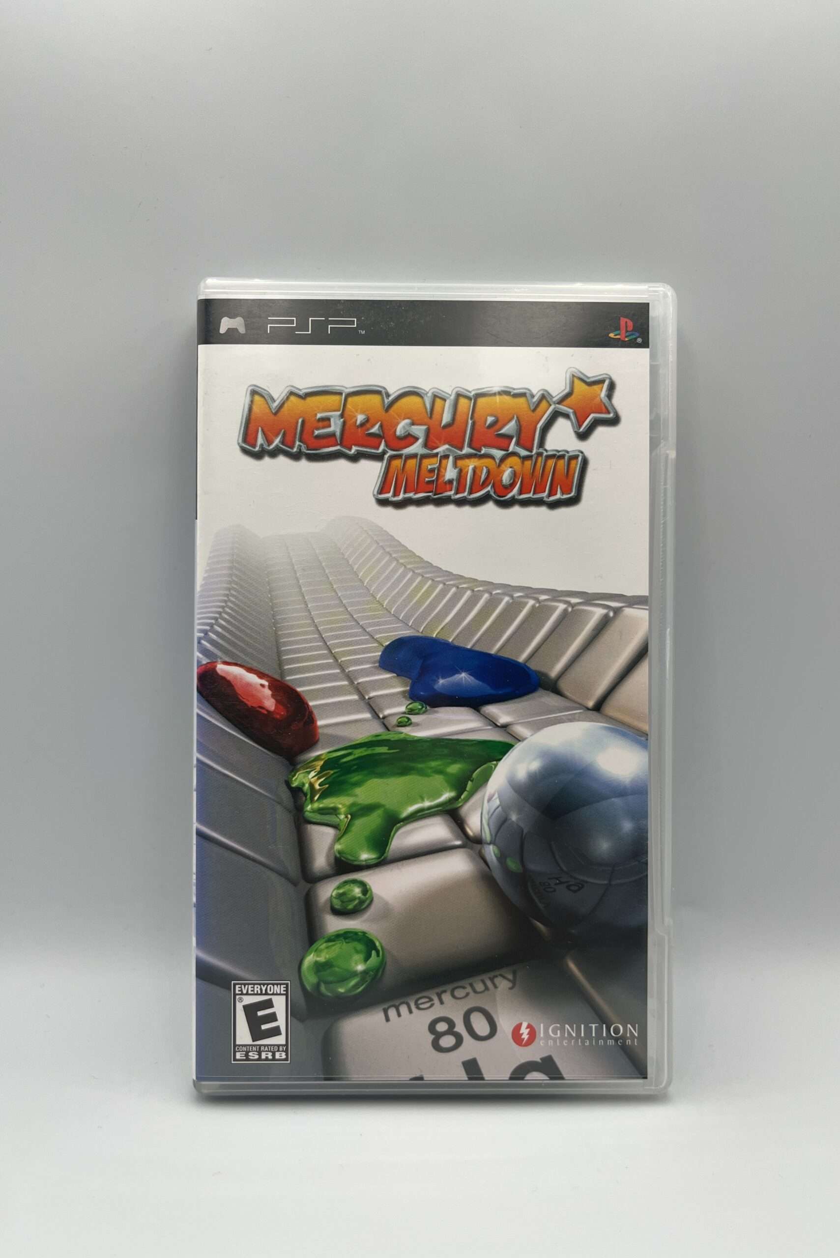 Mercury Meltdown(PSP) - US cover
