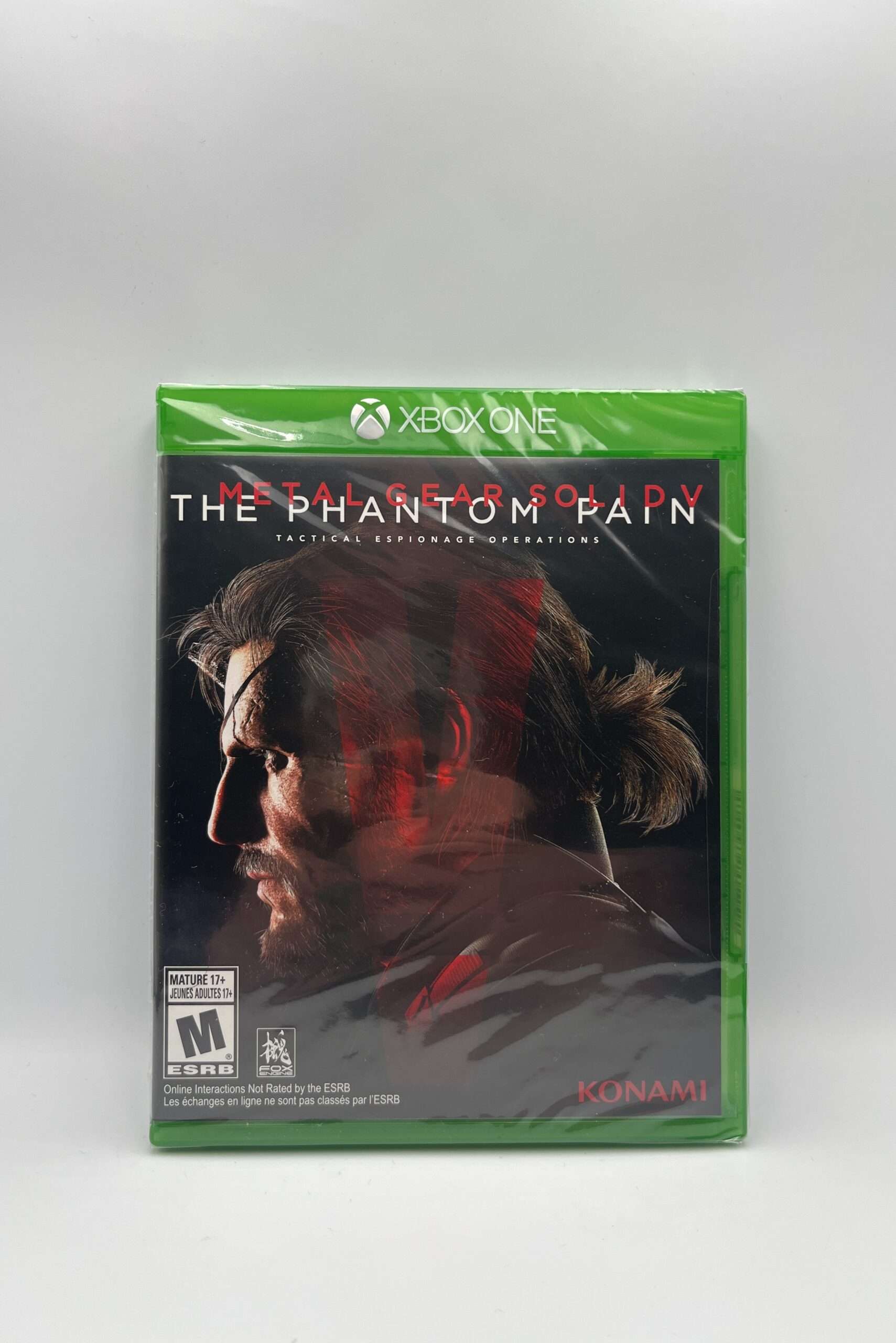Metal Gear Solid V: The Phantom Pain(Xbox One Ny) - US cover