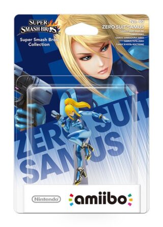 Smash: No. 40 - Zero Suit Samus (i original emballage)(Amiibo)