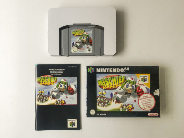 Mischief Makers (Nintendo 64: Spil i original emballage) #44