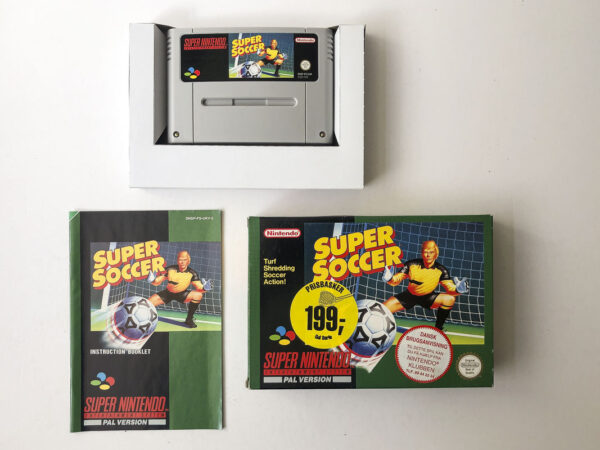 Super Soccer (SNES: Spil i original emballage) #68