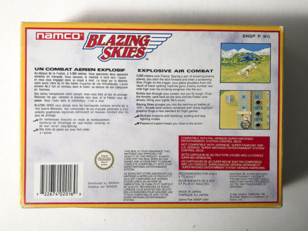Blazing Skies (SNES: Spil i original emballage) #63 - Image 8