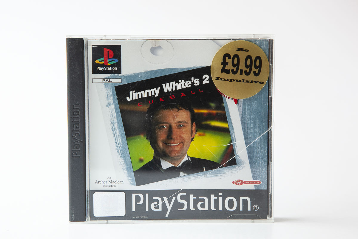 jeu playstation 1 ps1 neuf blister rigide ntsc us jimmy white's 2 cueball