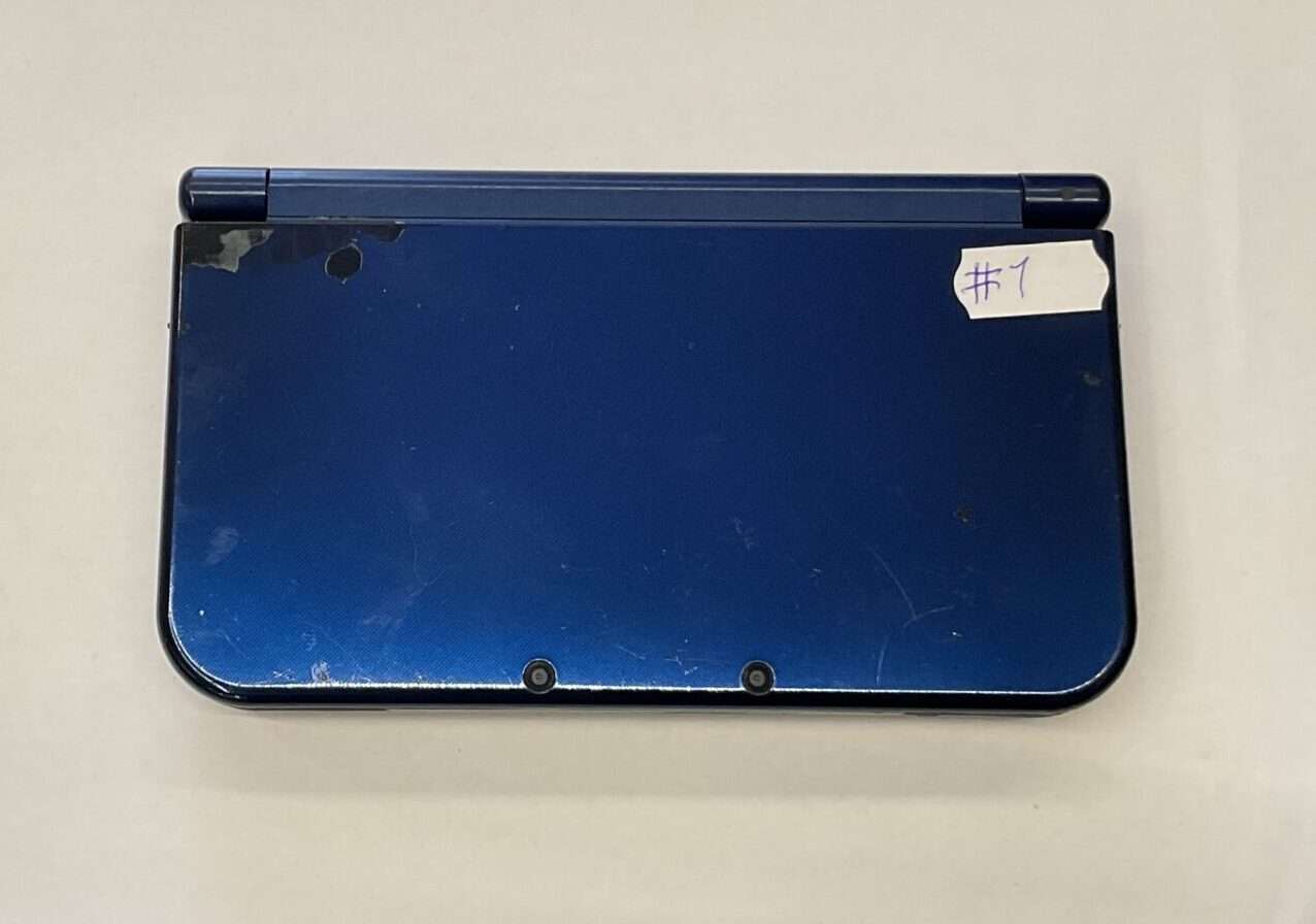 New Nintendo 3DS XL inkl. oplader (Metallic Blue) #1 - Billede 2
