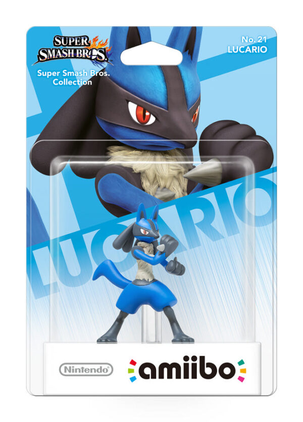 Smash: No. 21 - Lucario (i original emballage)(Amiibo)