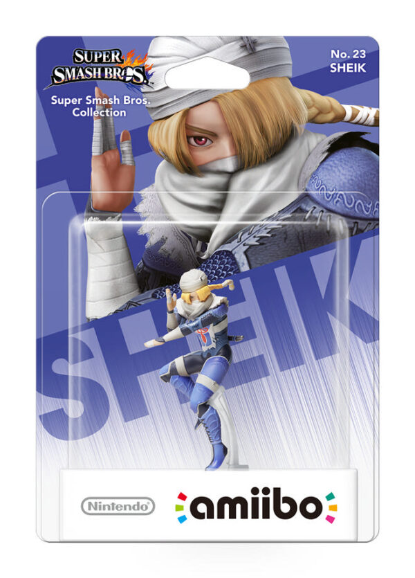 Smash: No. 23 - Sheik (i original emballage)(Amiibo)