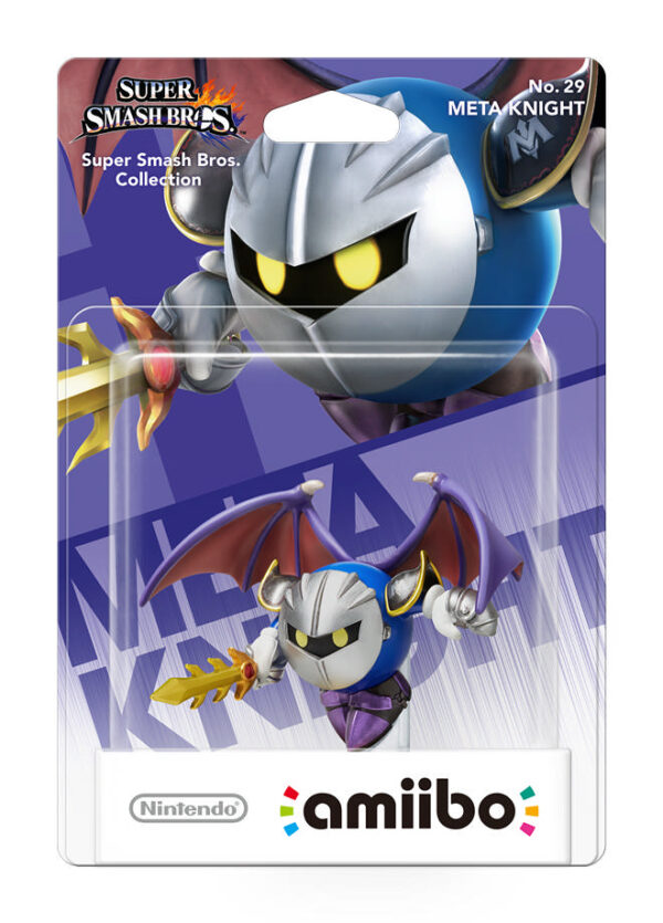 Smash: No. 29 - Meta Knight (i original emballage)(Amiibo)