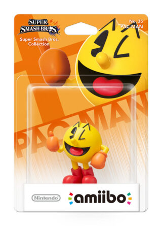 Smash: No. 35 - Pac-Man (i original emballage)(Amiibo)