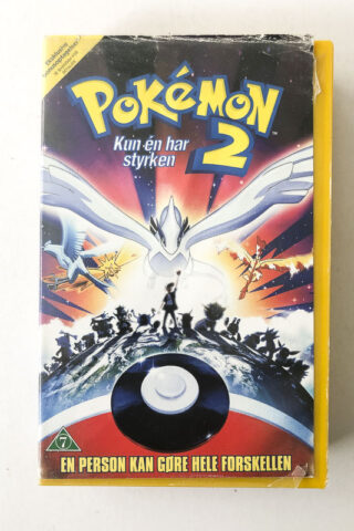 Pokemon-filmen 2: Kun én har styrken.(VHS)