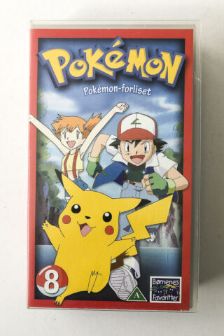 Pokemon nr. 8. Pokemon-Forliset. VHS