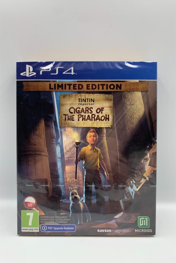 Tintin Reporter Cigars of the Pharaoh(PS4 Ny)