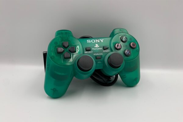 Playstation 2: Controller. Transparent Green
