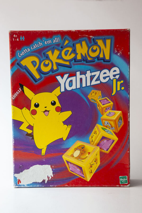 Pokemon, Yahtzee Jr. (mangler 1 terning og 1 brik)