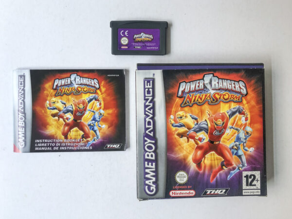 Power Rangers Ninja Storm (GB Advance: Spil i original emballage)#89