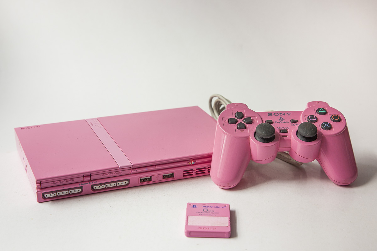 møl Udflugt Mince Playstation 2 slim: Pink – Nintendopusheren