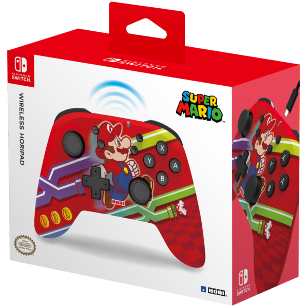 Hori Wiresless Horipad: Mario(Switch)