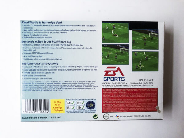 Fifa Road to World Cup 98 (SNES: Spil i original emballage) #76 - Image 8