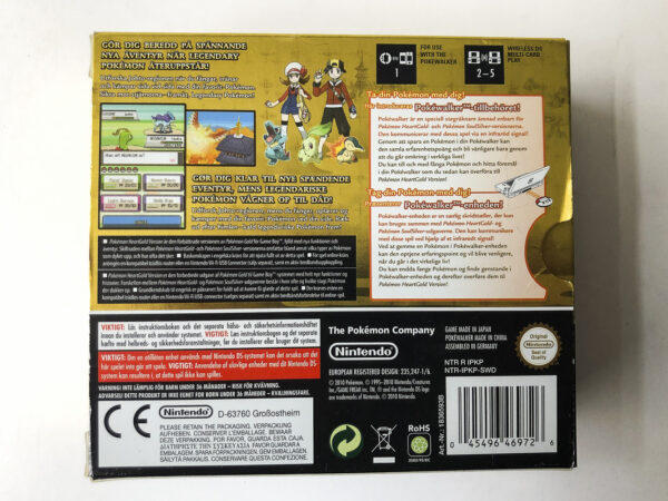 Pokémon: Heartgold(komplet med papæske og pokewalker)(DS) - Image 9